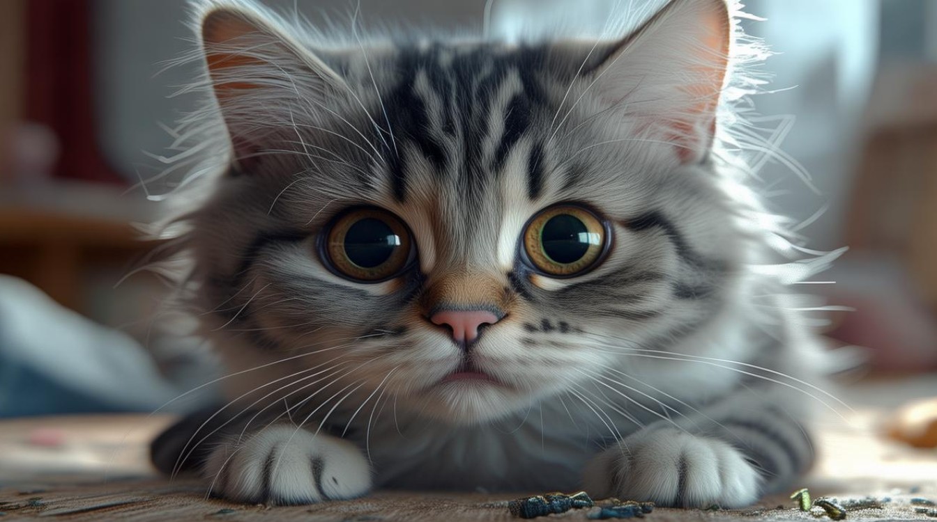 猫咪像丢了东西