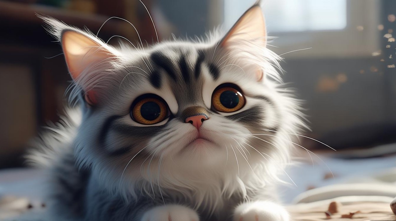 猫咪像丢了东西