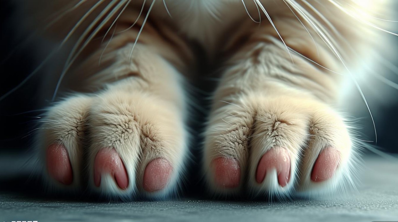 猫咪爪子有点热