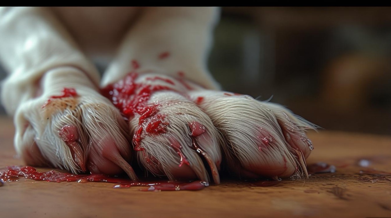 狗狗脚磨流血