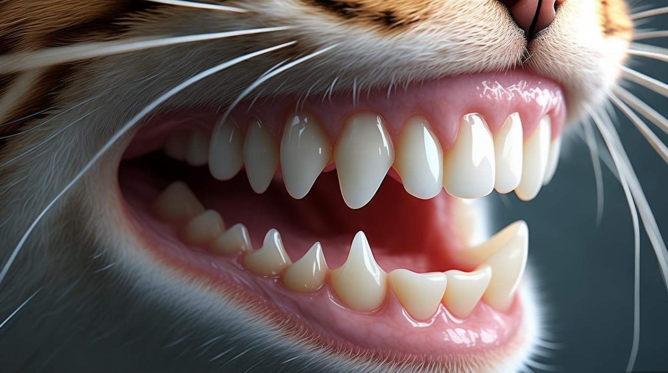 猫咪牙齿的流