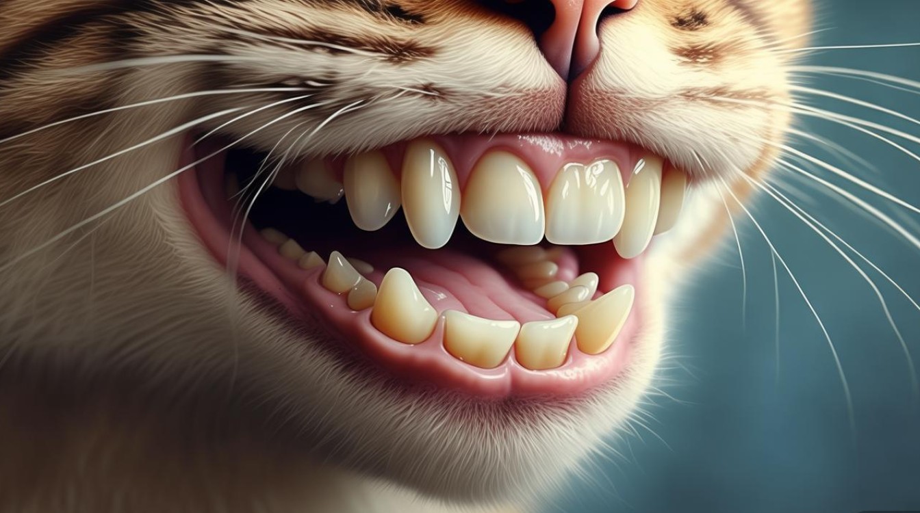 猫咪牙齿的流