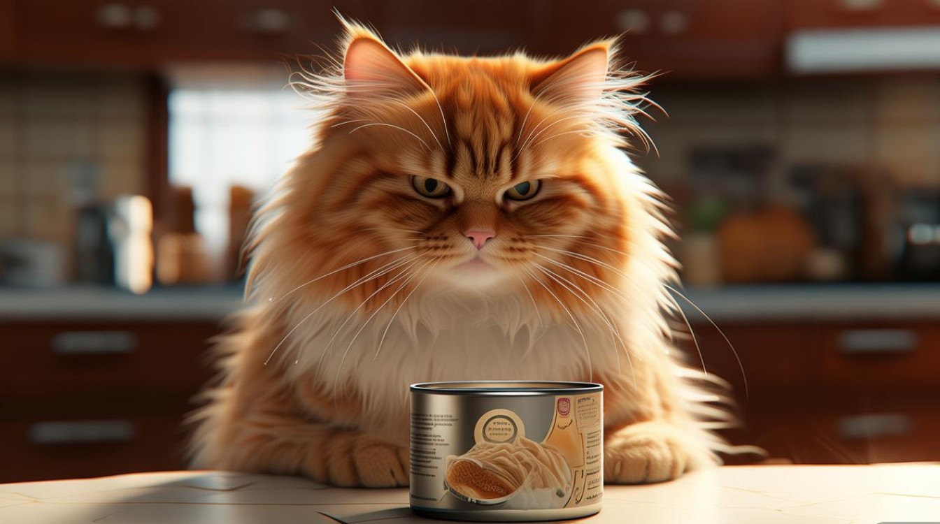 猫咪腹泻吃罐头