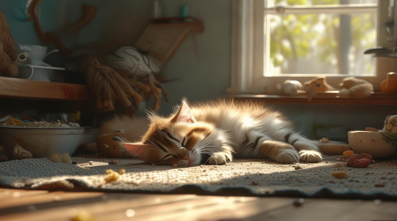 猫咪生病死了