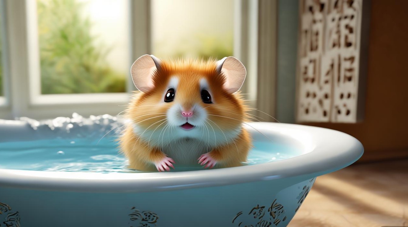 仓鼠有水洗澡会死吗