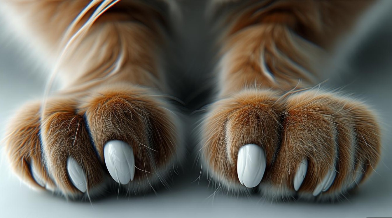 猫咪的爪子肥厚