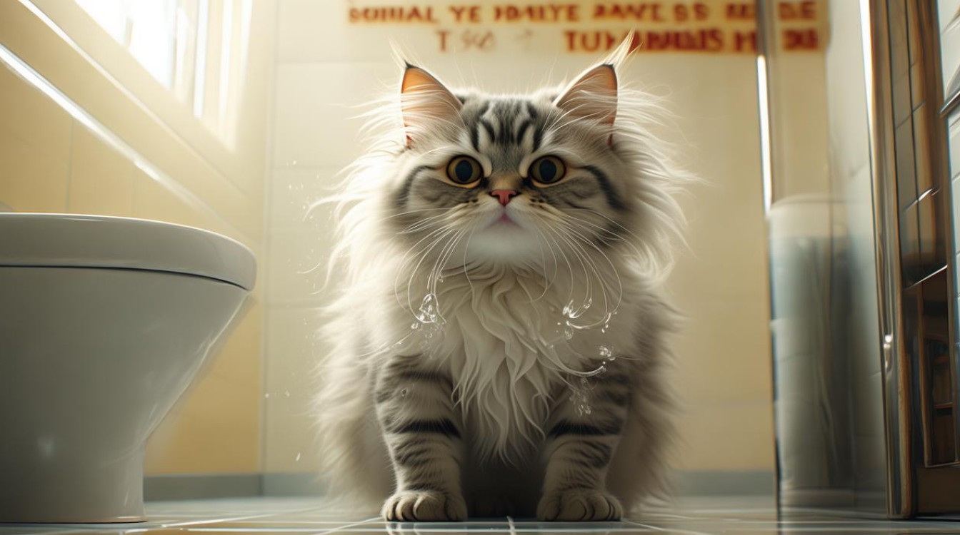 猫咪尿的很细