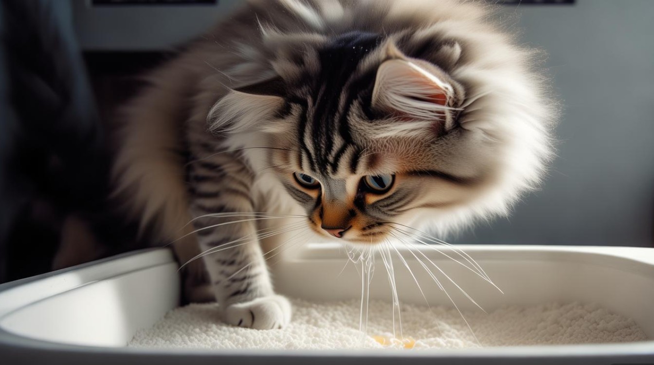 猫咪尿的很细