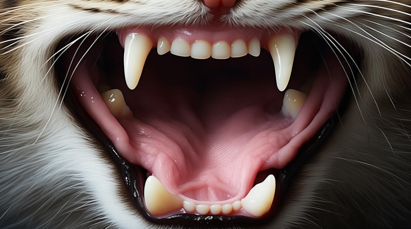 猫咪嘴口咽