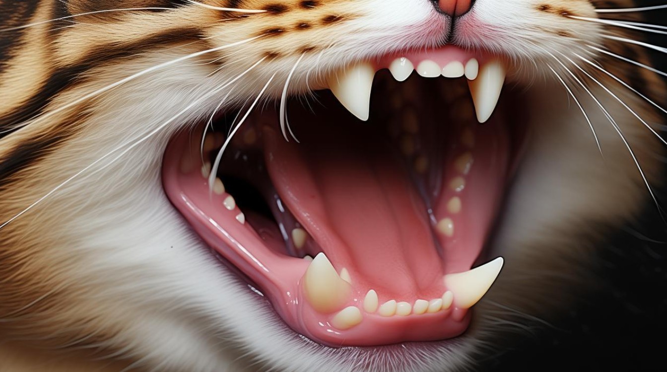猫咪嘴口咽