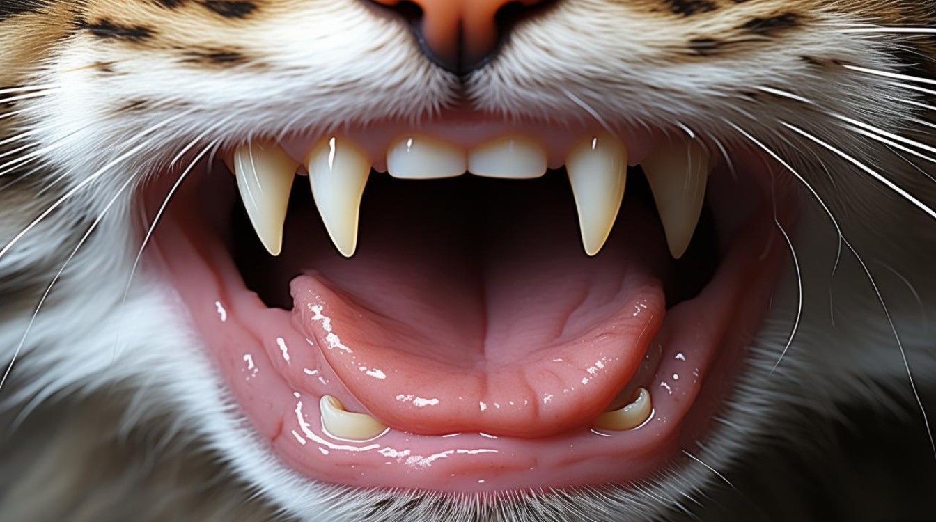 猫咪嘴口咽