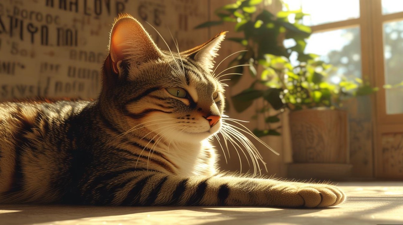 猫咪夏天身体消瘦