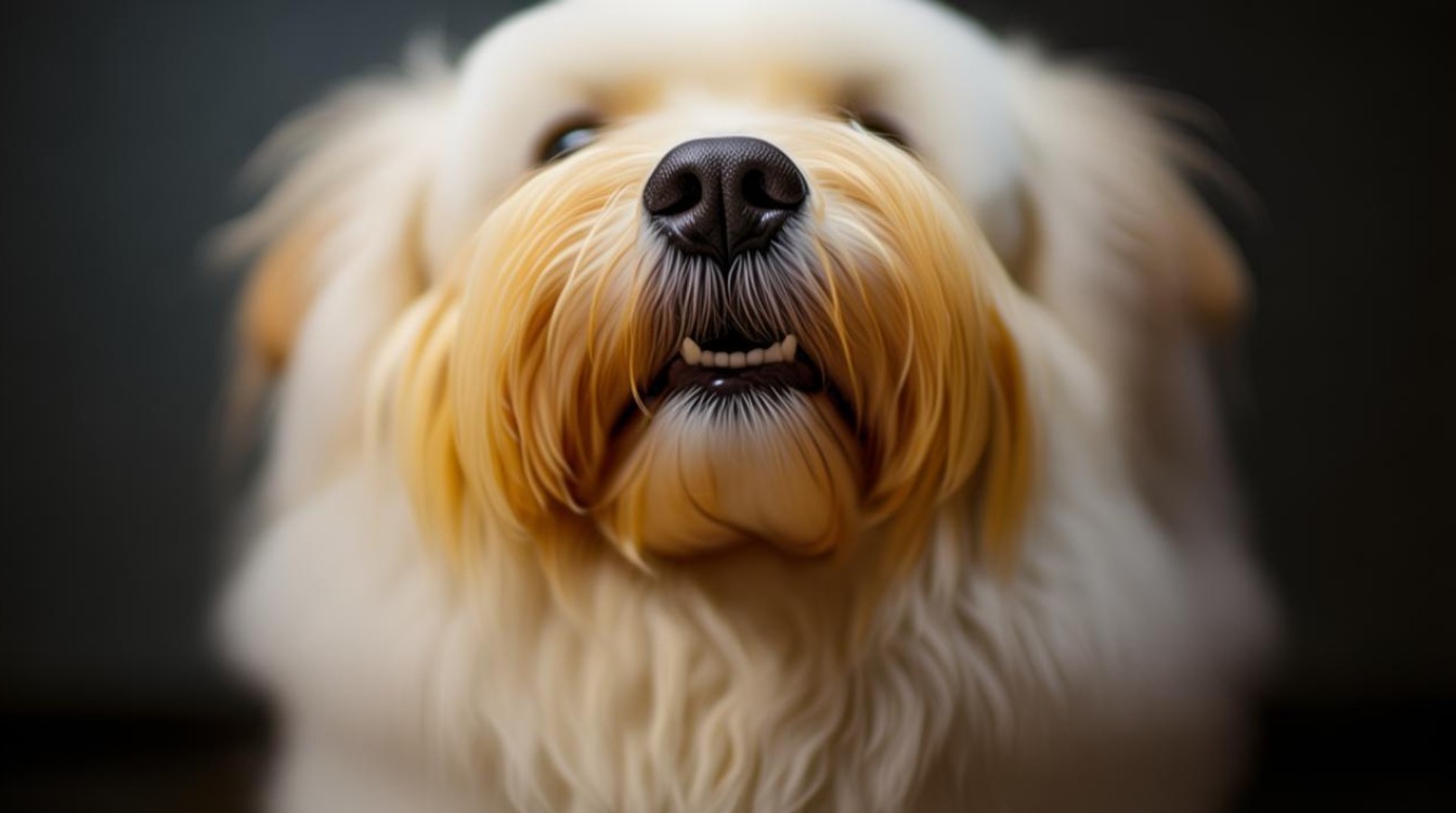 狗狗嘴边毛黄