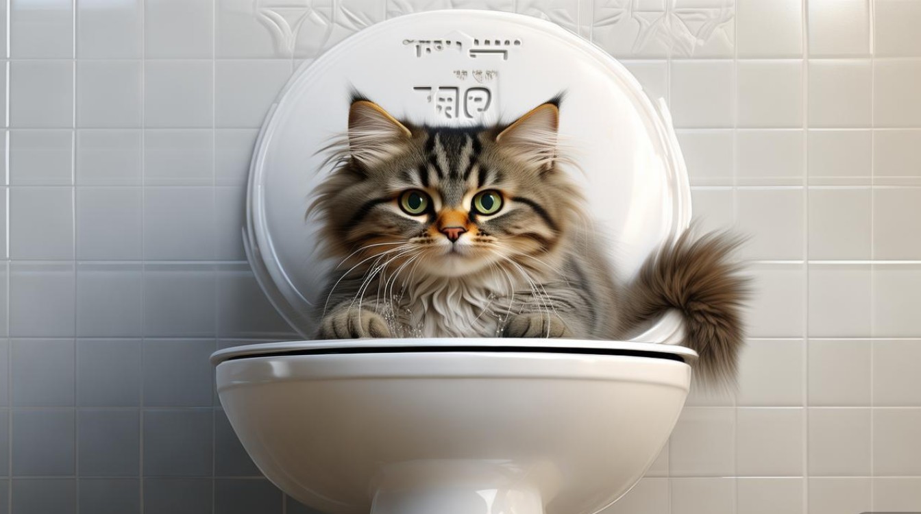 猫咪永马桶冲水
