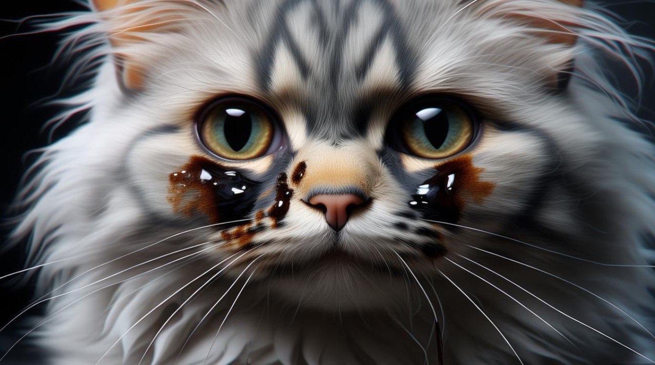 猫咪泪痕搽不掉