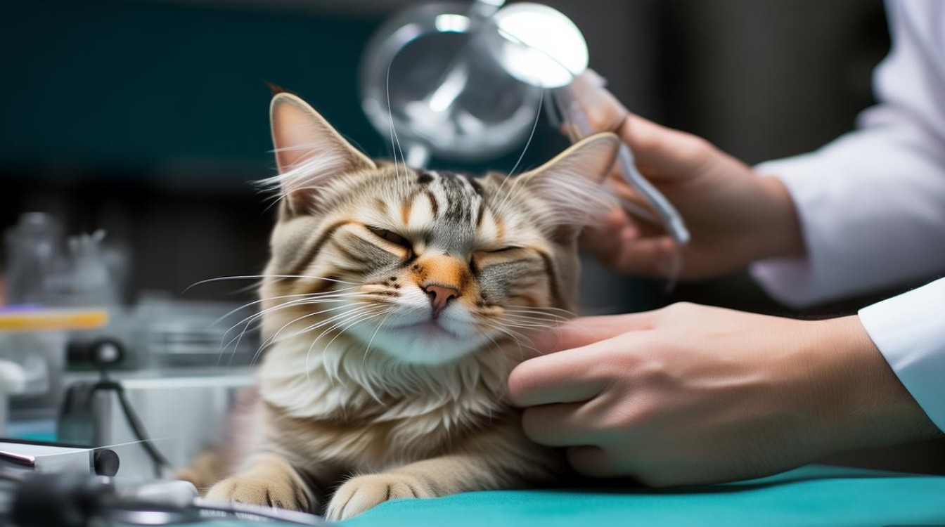 猫咪耳朵肿胀手术