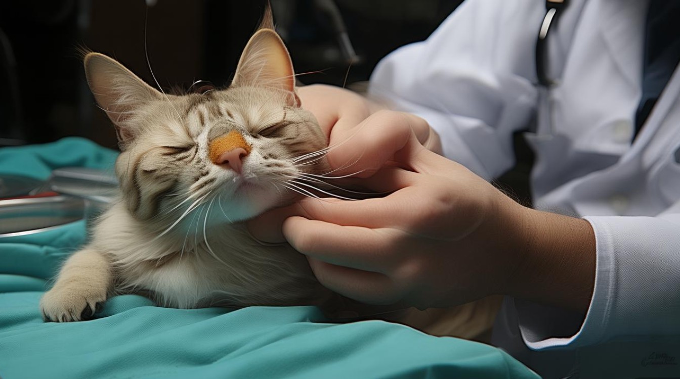 猫咪耳朵肿胀手术