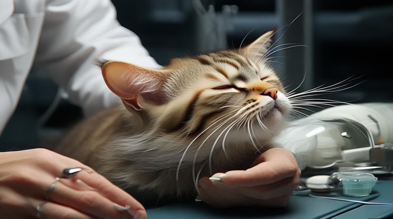 猫咪耳朵肿胀手术