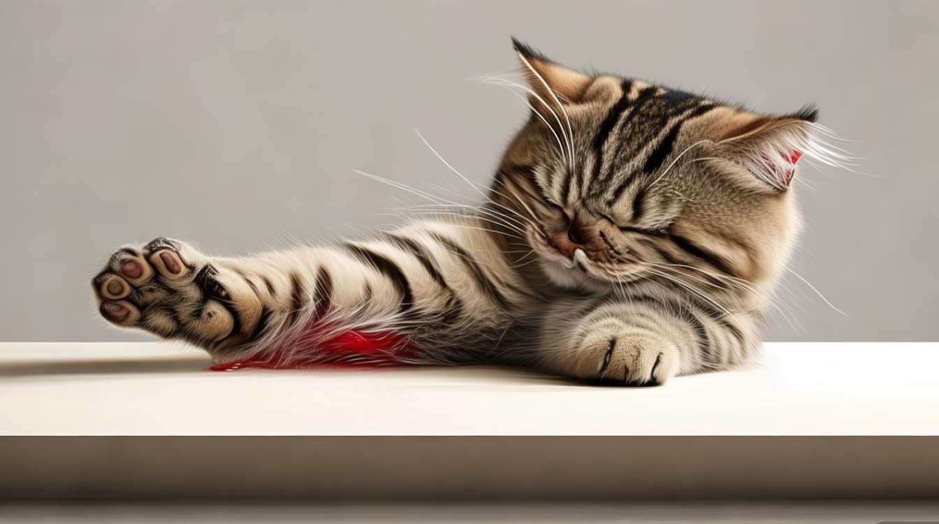猫咪脚扭伤症状