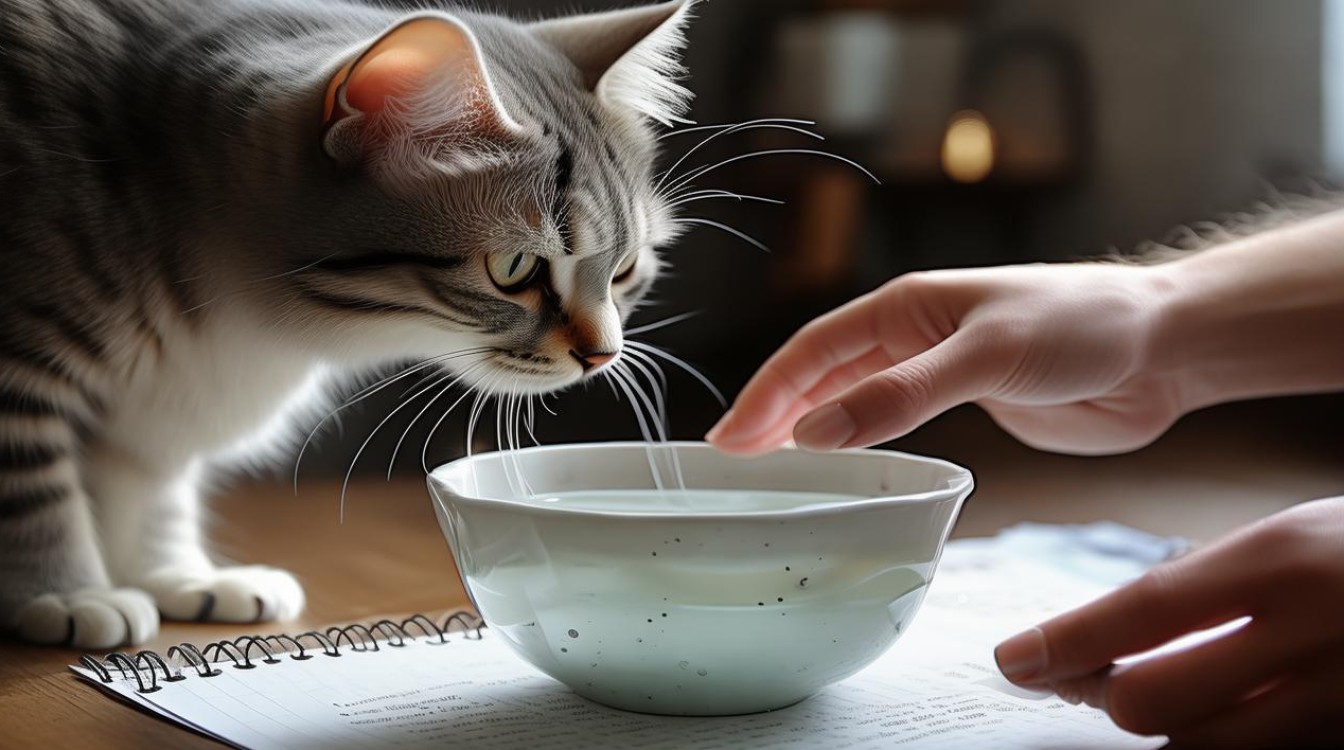如何训练猫咪喝水