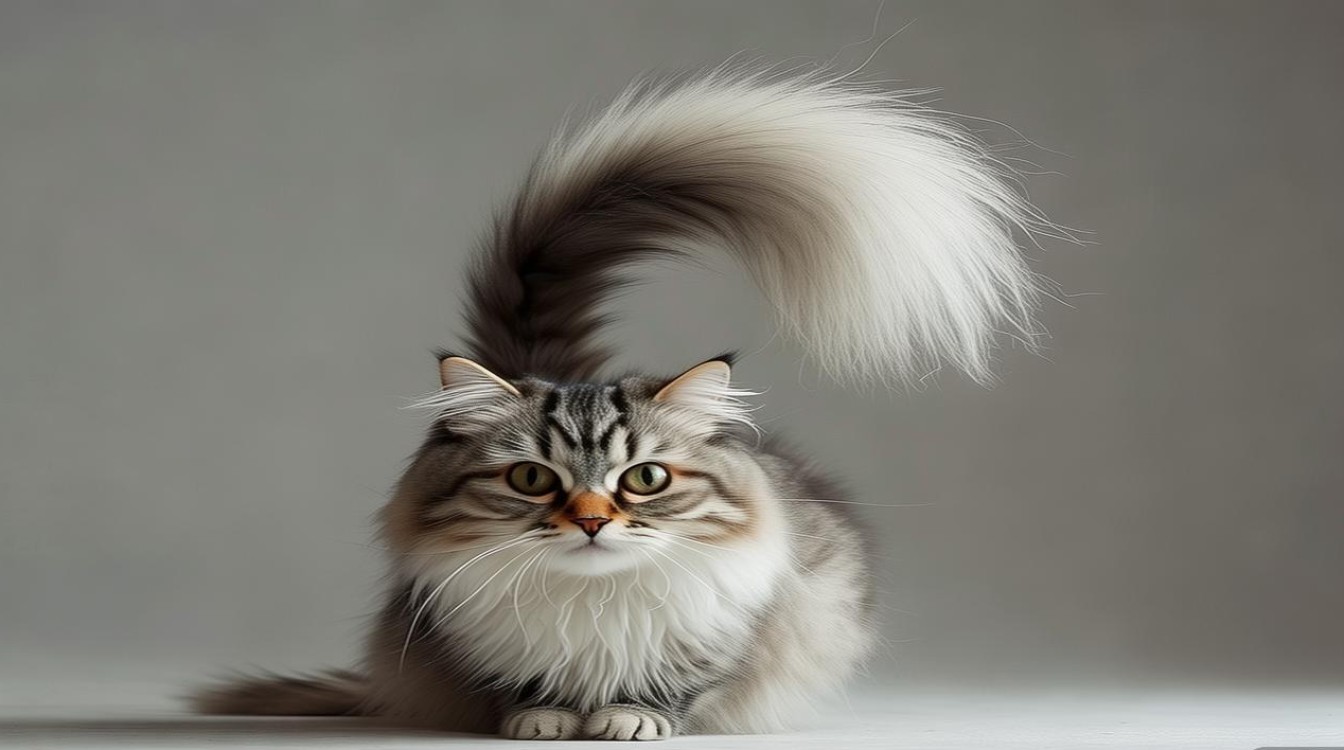 猫咪尾巴往外翘