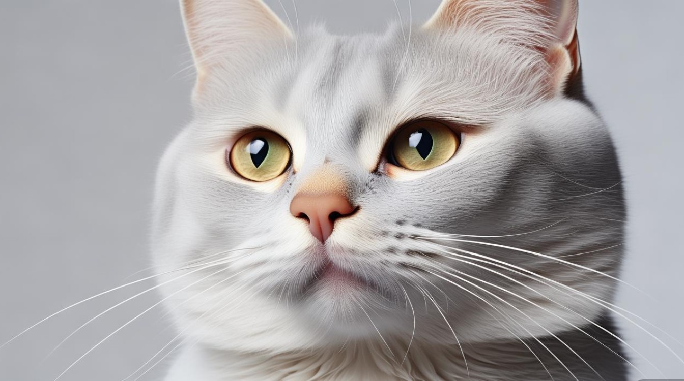 健康猫咪鼻头干