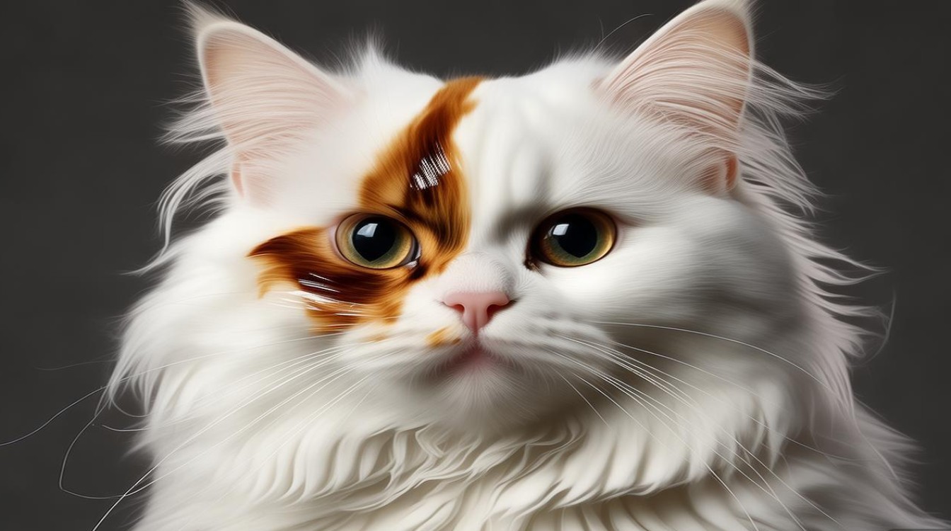 猫咪脸上油渍