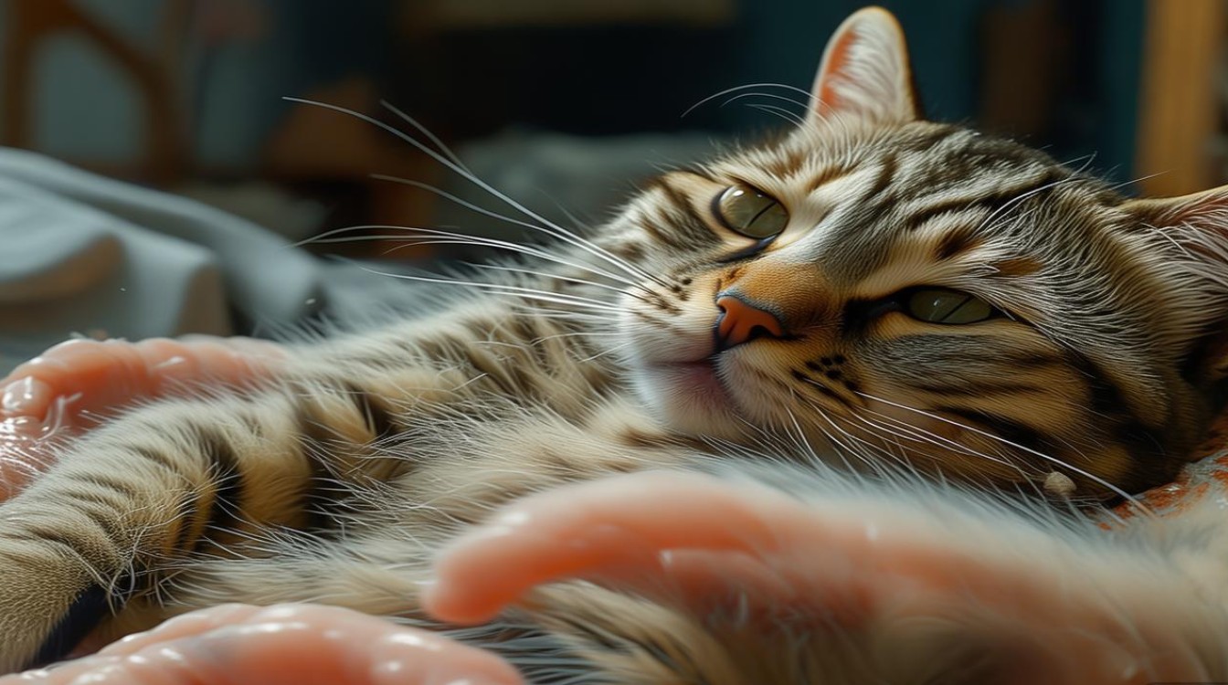 猫咪流产流脓