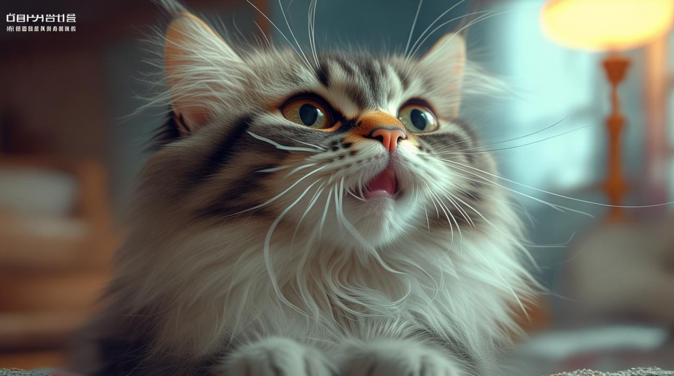 猫咪打喷嚏 吐