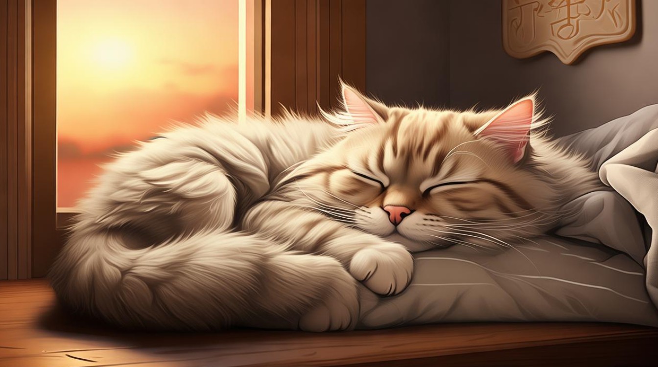 猫咪贪睡不便便