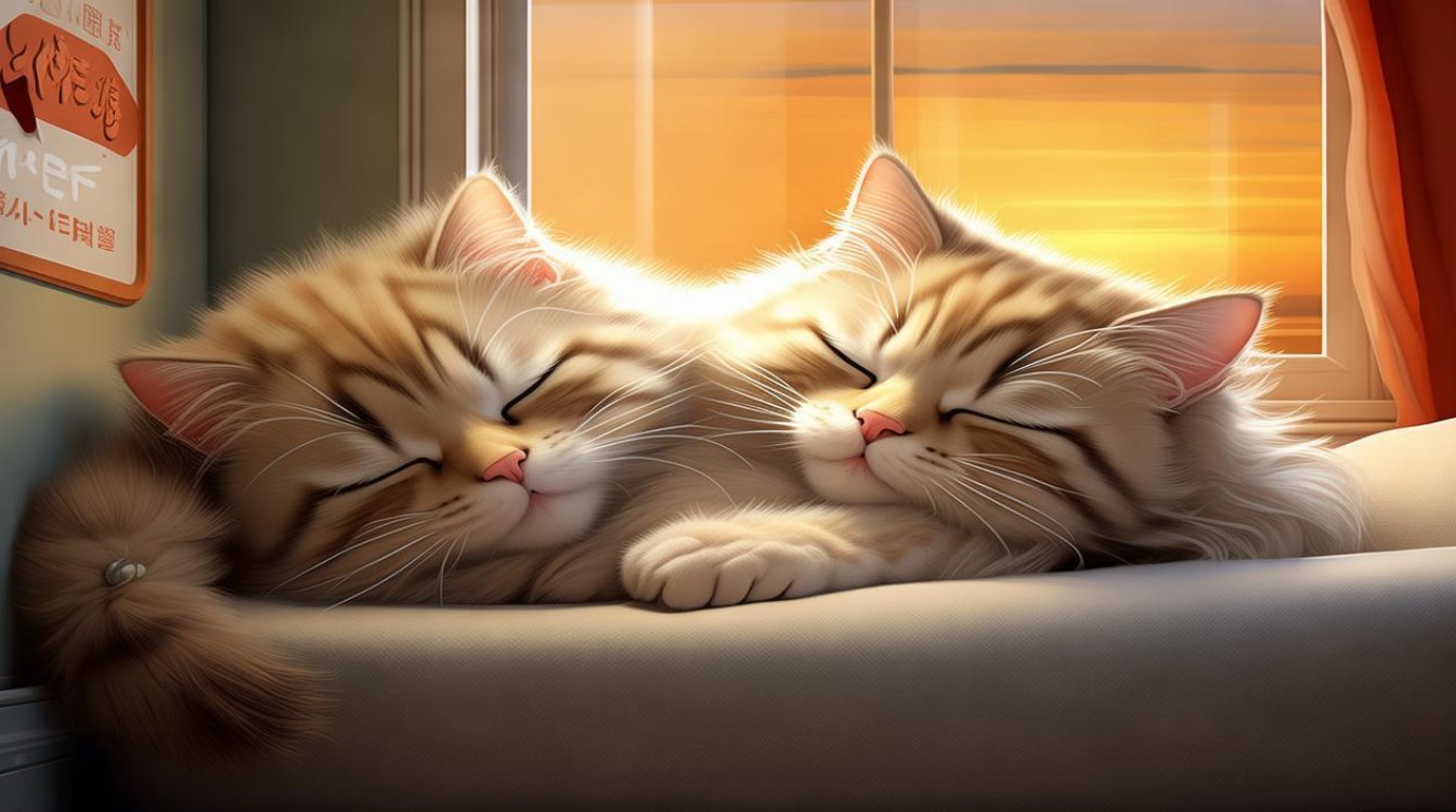 猫咪贪睡不便便