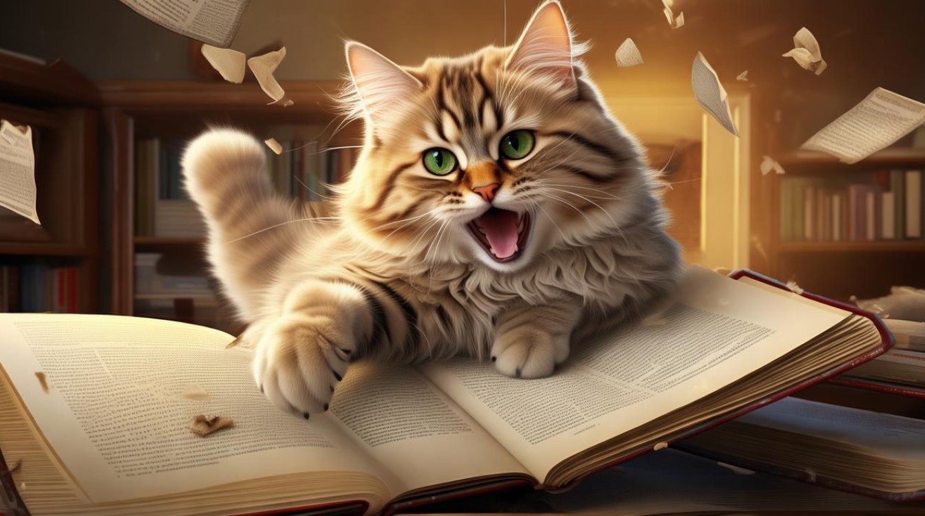 猫咪经常搞破坏