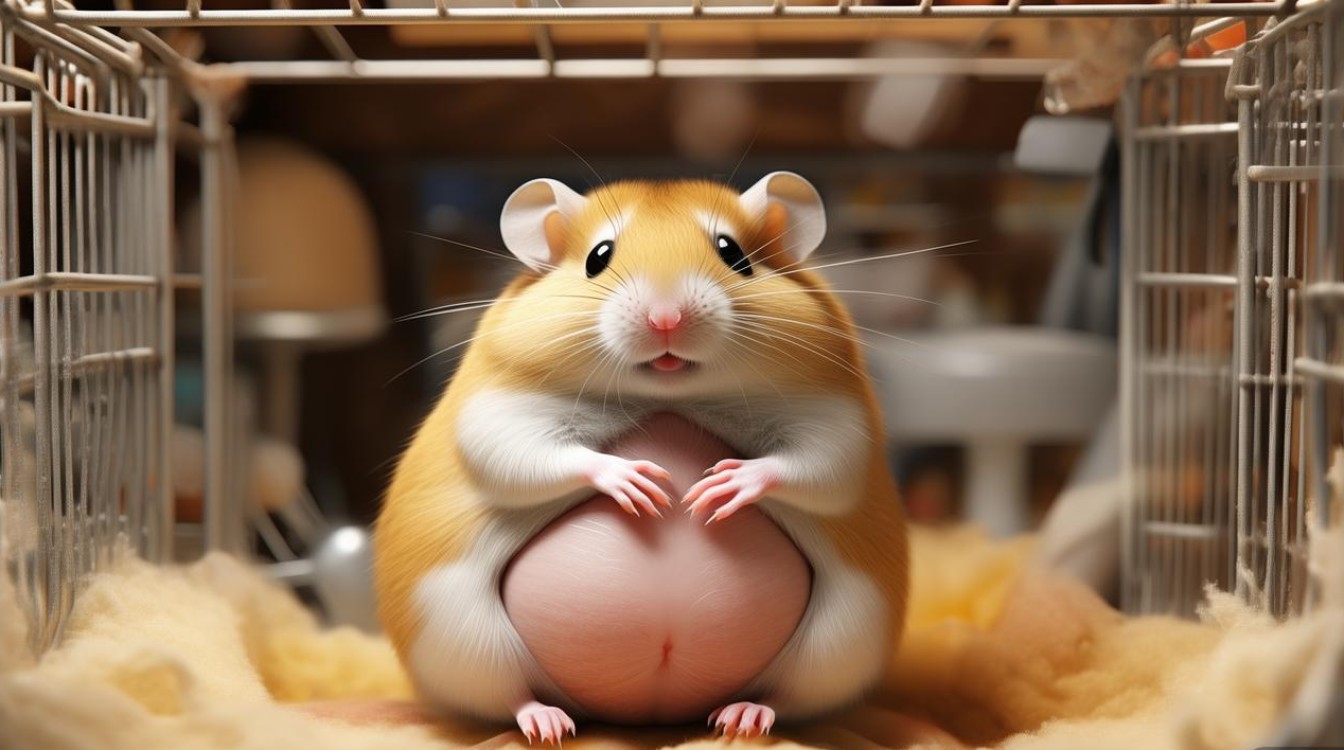 怎么看出仓鼠是否怀孕了