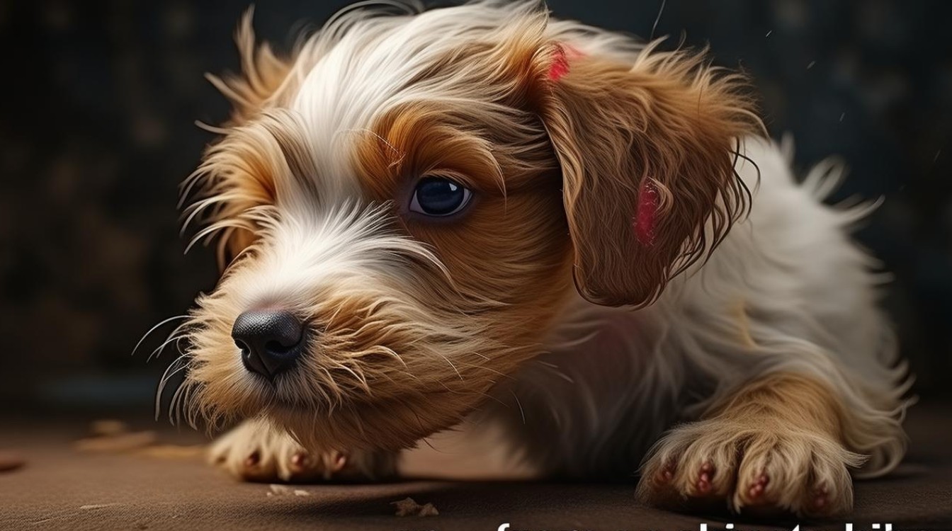 狗狗挨虫咬