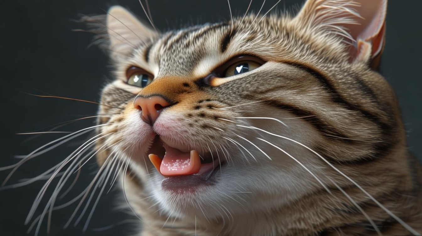 猫咪嘴巴长疱疹