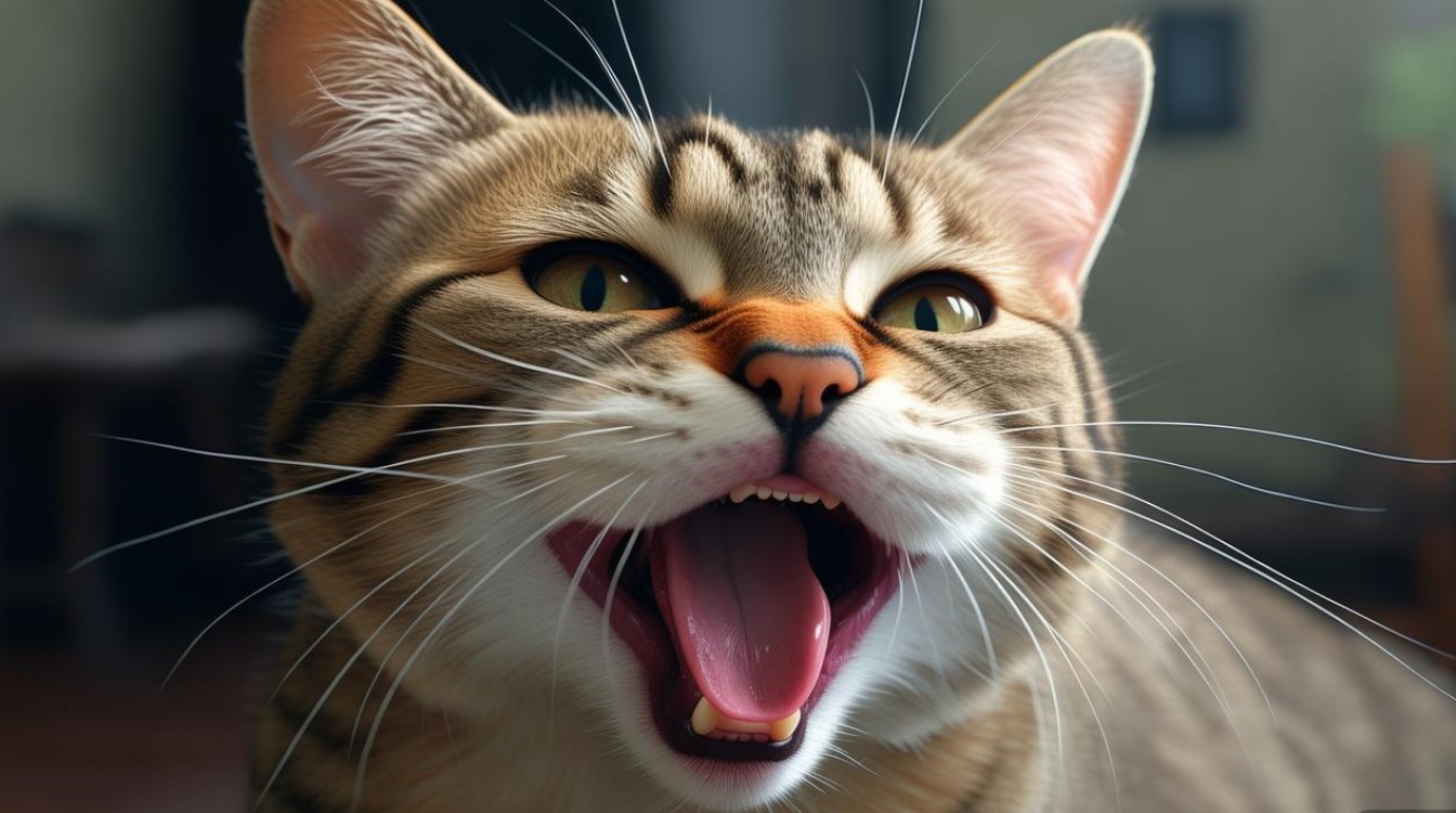 猫咪嘴巴长疱疹