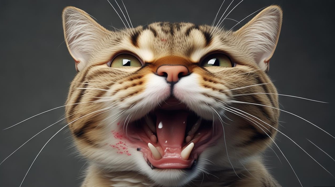 猫咪嘴巴长疱疹