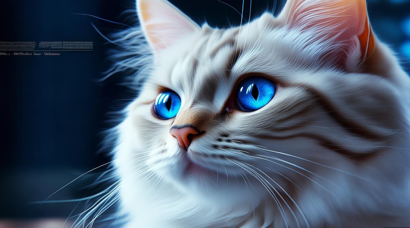 高清猫咪蓝色眼睛