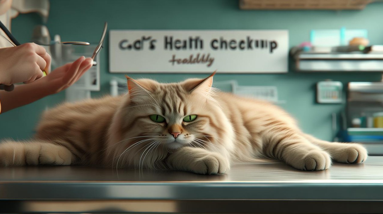 猫咪体检很健康
