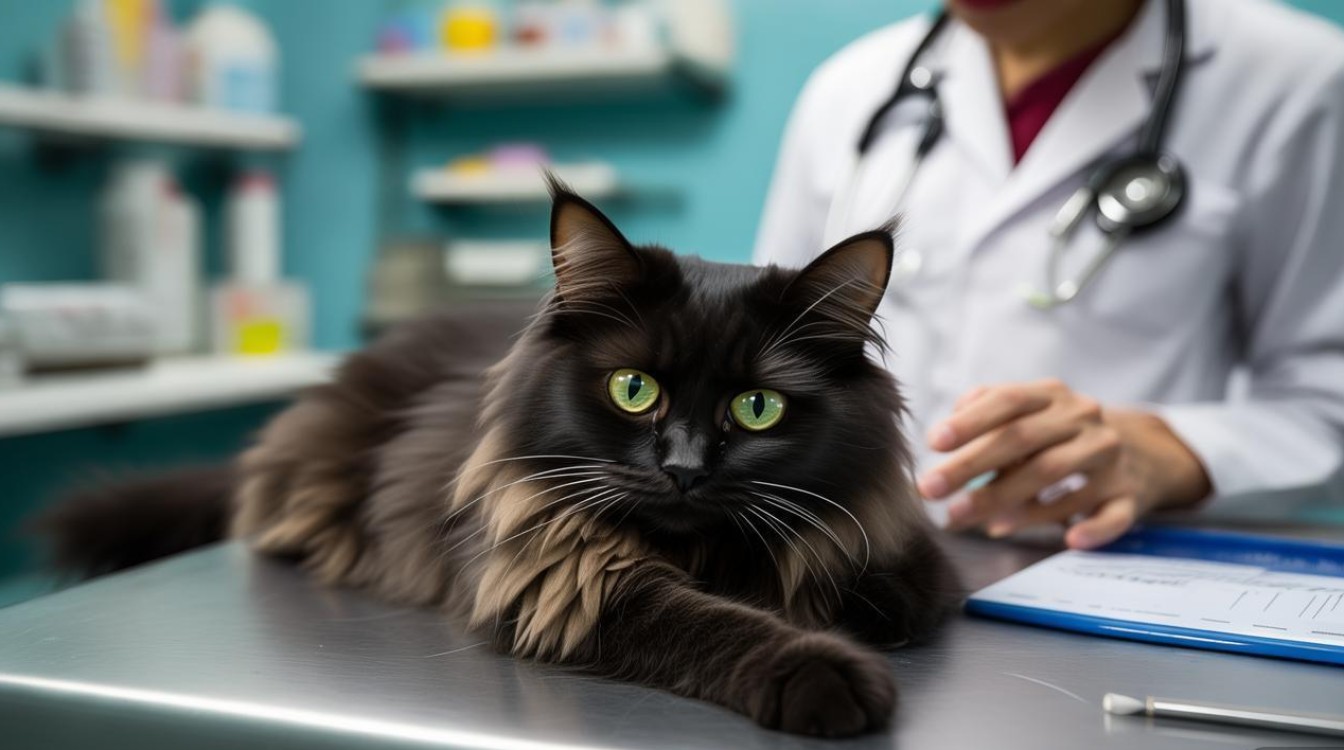 猫咪体检很健康