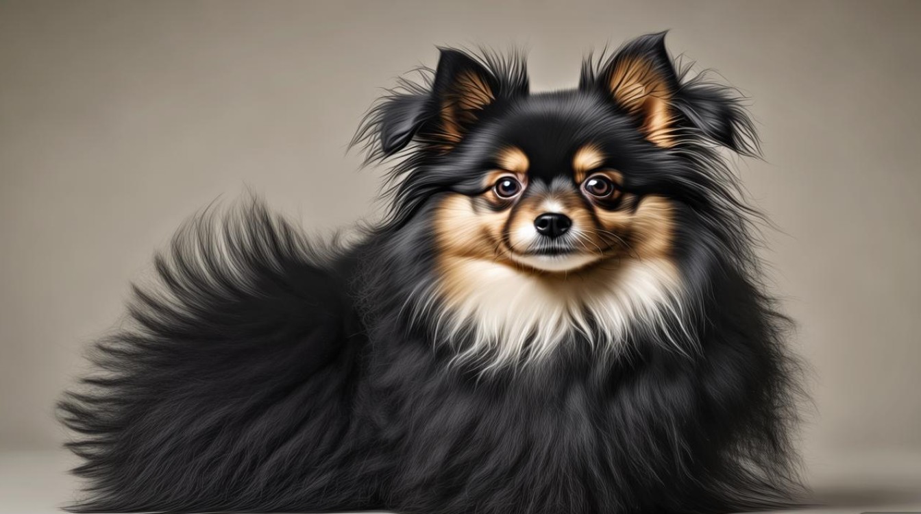 狗狗指头发黑