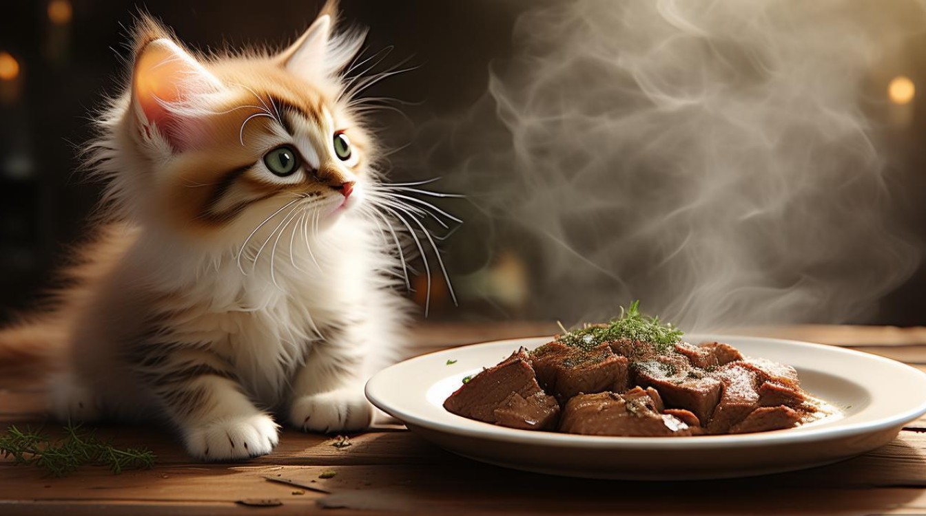 小猫咪 牛肉