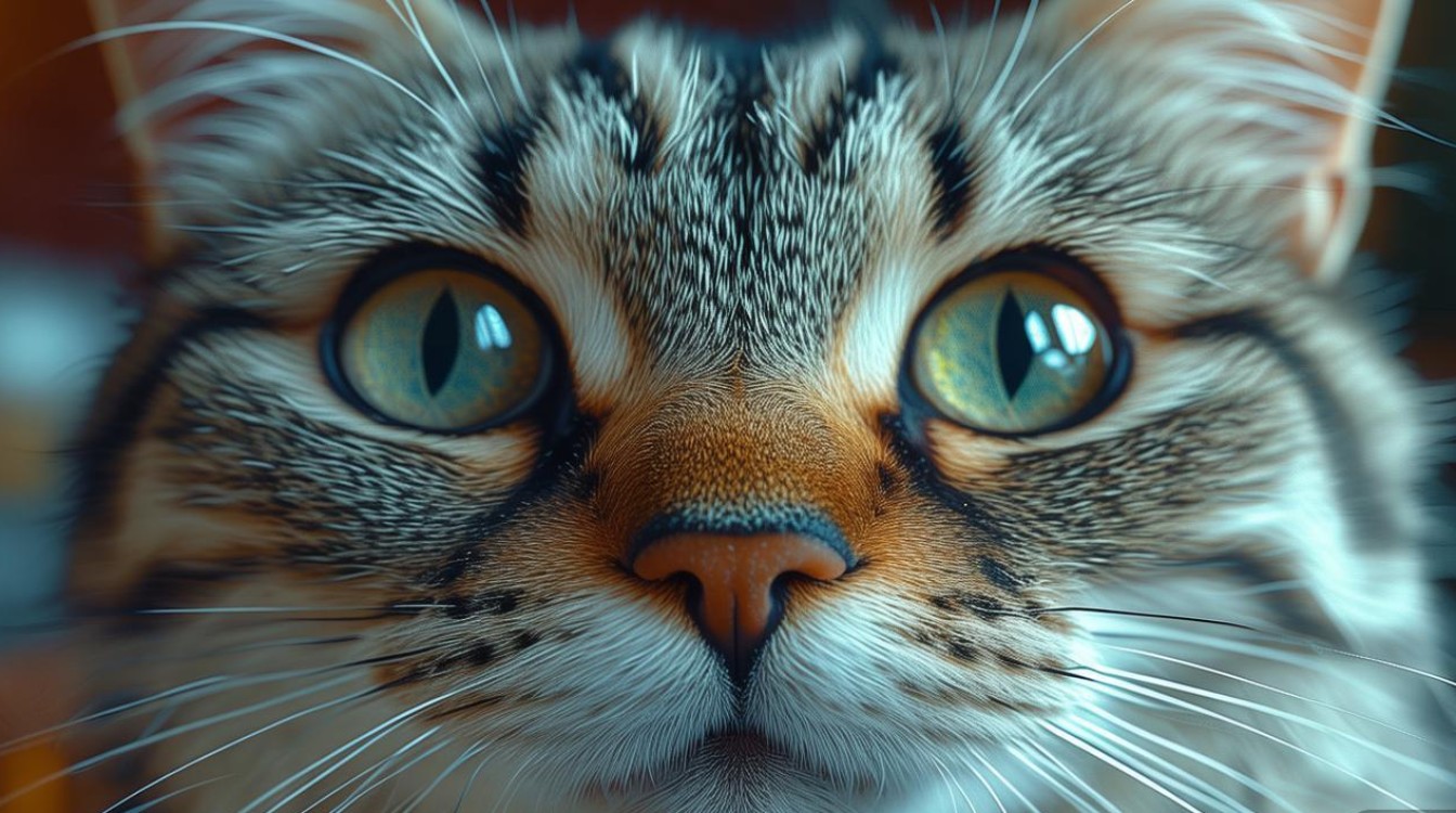 猫咪眼睛上晶体