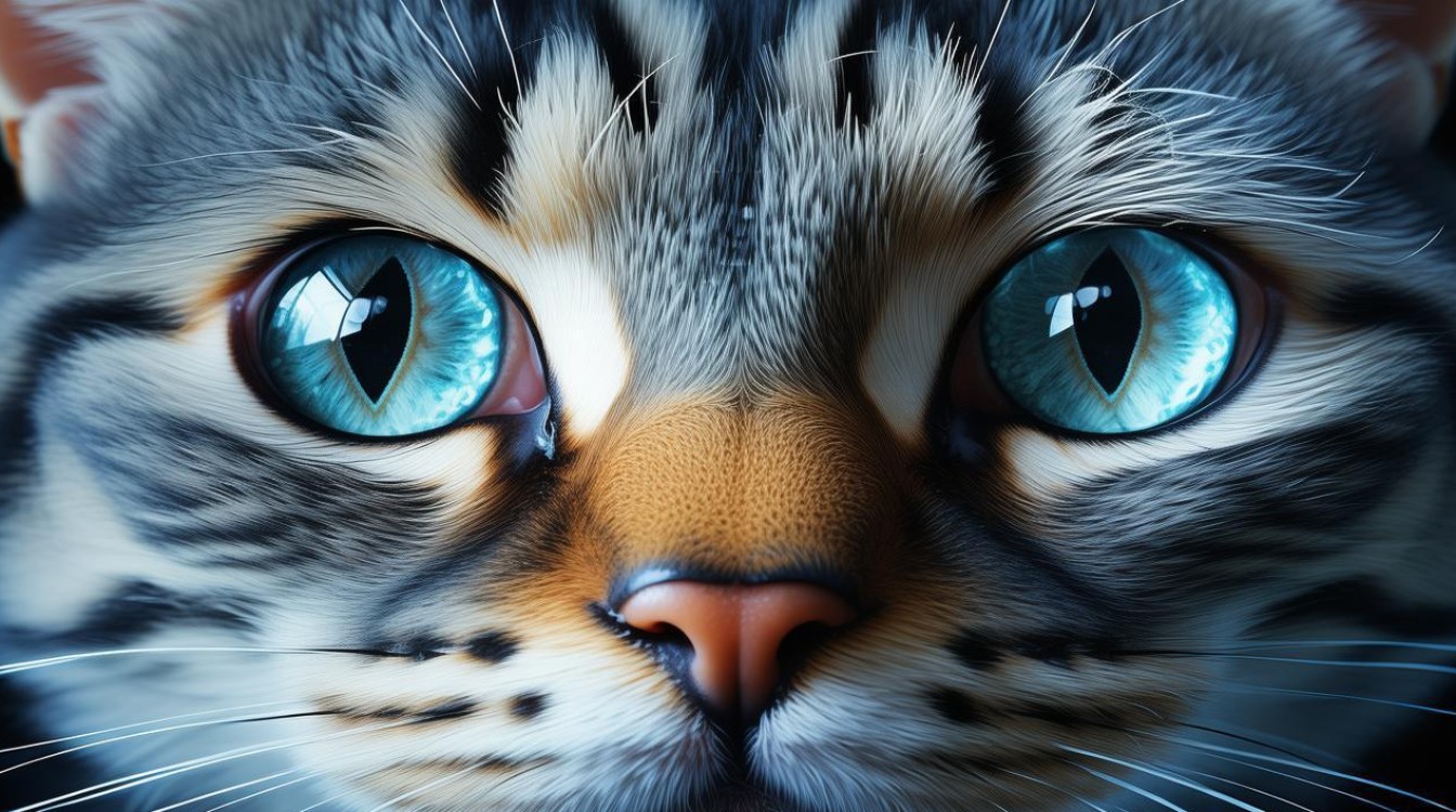 猫咪眼睛上晶体