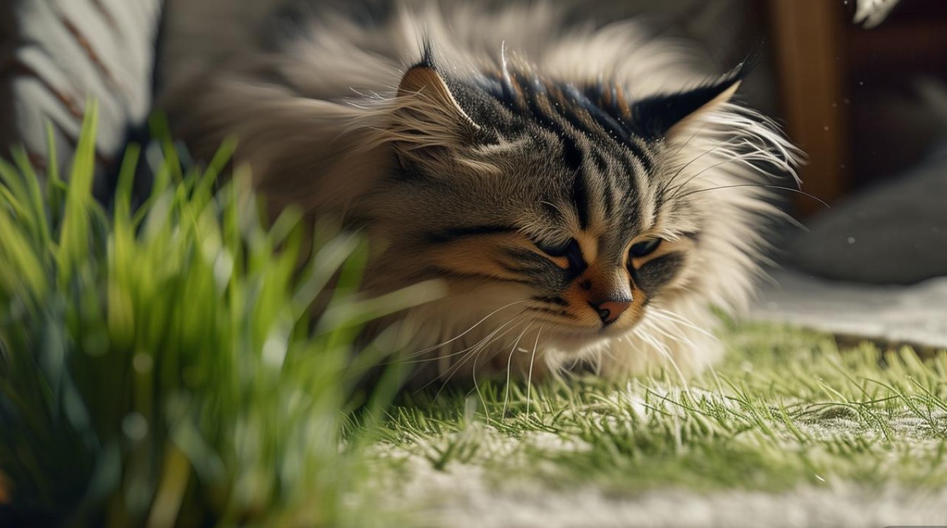猫咪 呕吐 猫草