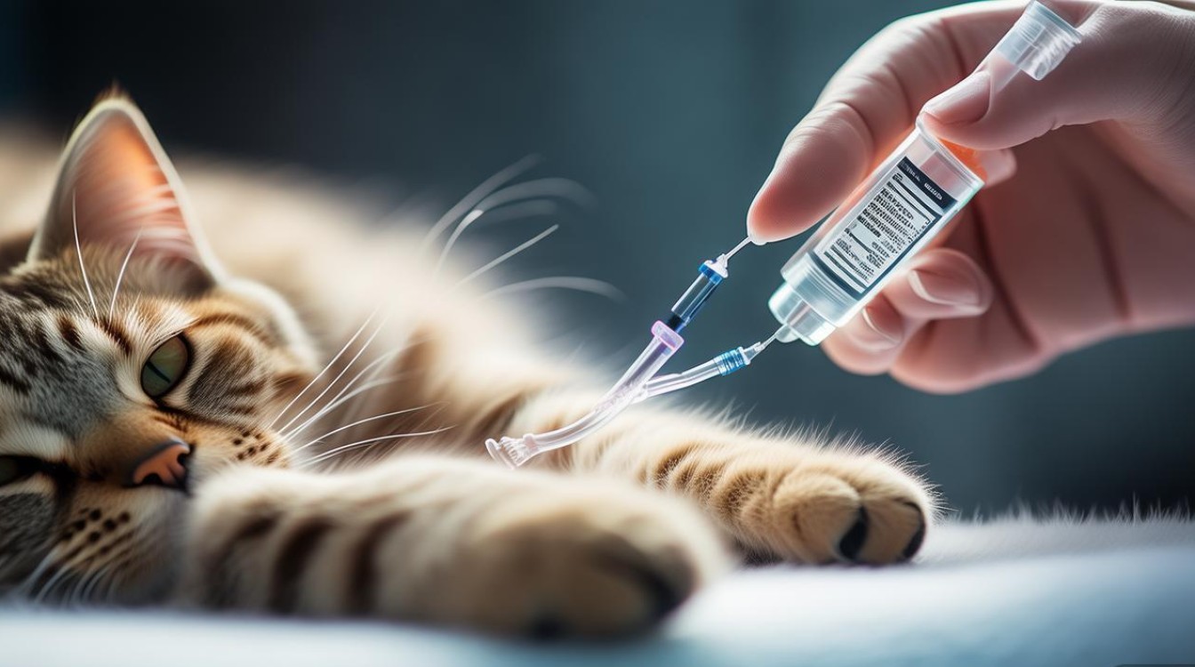 猫咪静脉输液部位