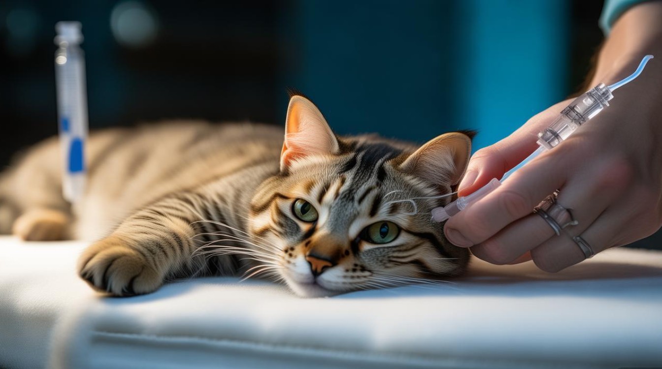 猫咪静脉输液部位