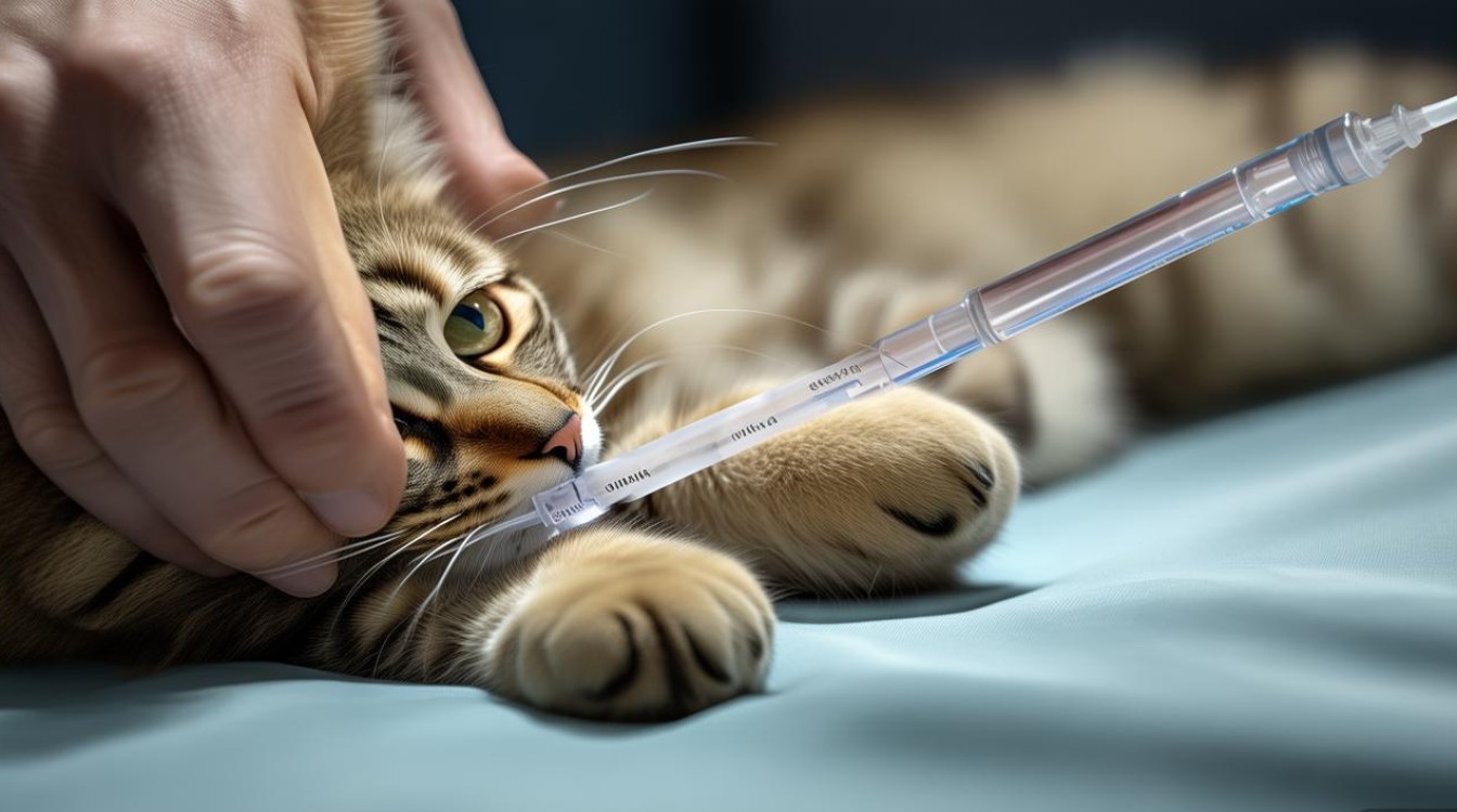 猫咪静脉输液部位