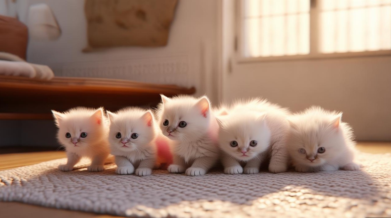 猫咪刚生产完