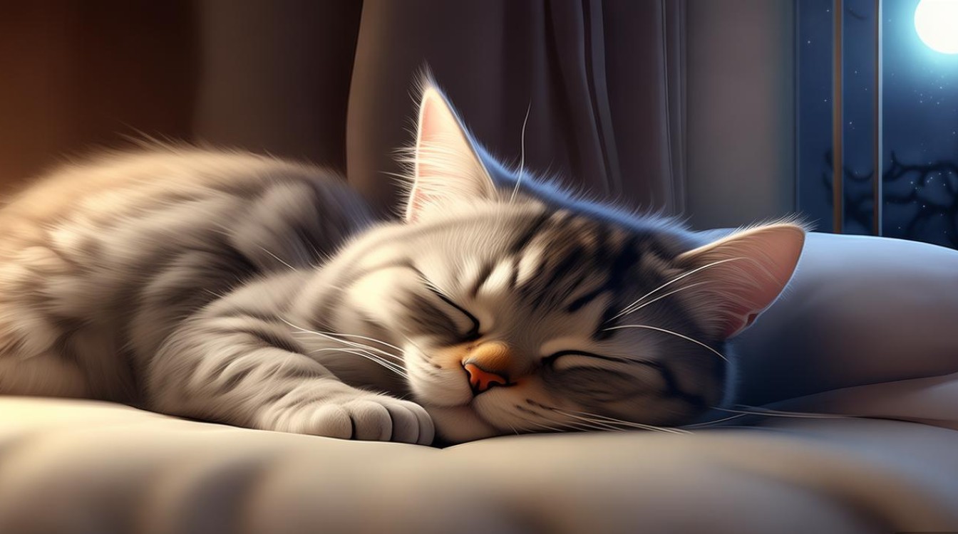 猫咪只睡觉不叫